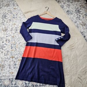 Anthropologie Allihop Colour Block Mod Shift Dress Small